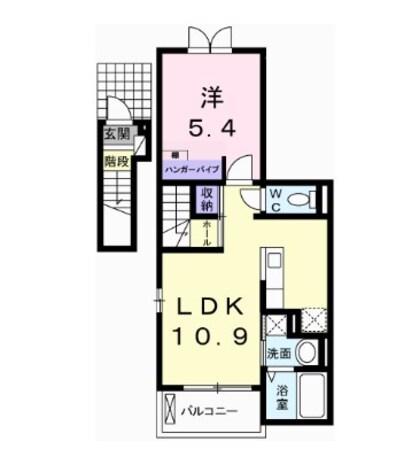 山陽天満駅 徒歩9分 2階の物件間取画像